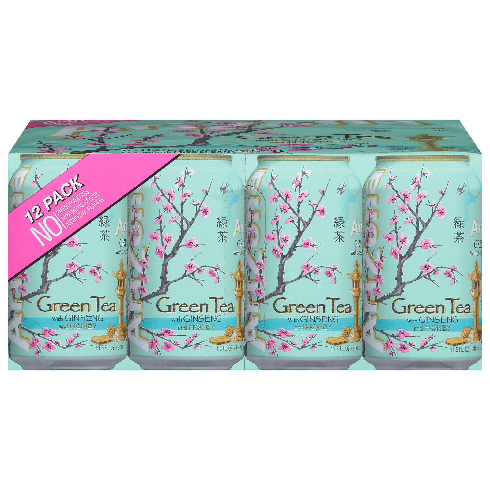 AriZona Green Tea with Ginseng And Honey