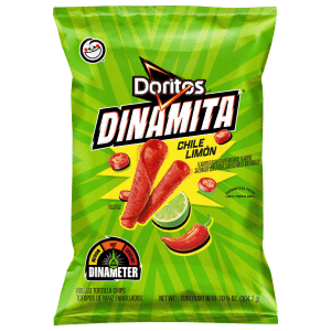 Doritos Dinamita Rolled Flavored Tortilla Chips Chile Limon