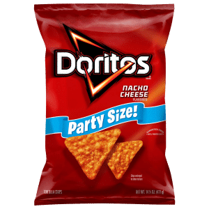 Doritos Flavored Tortilla Chips Nacho Cheese Flavor