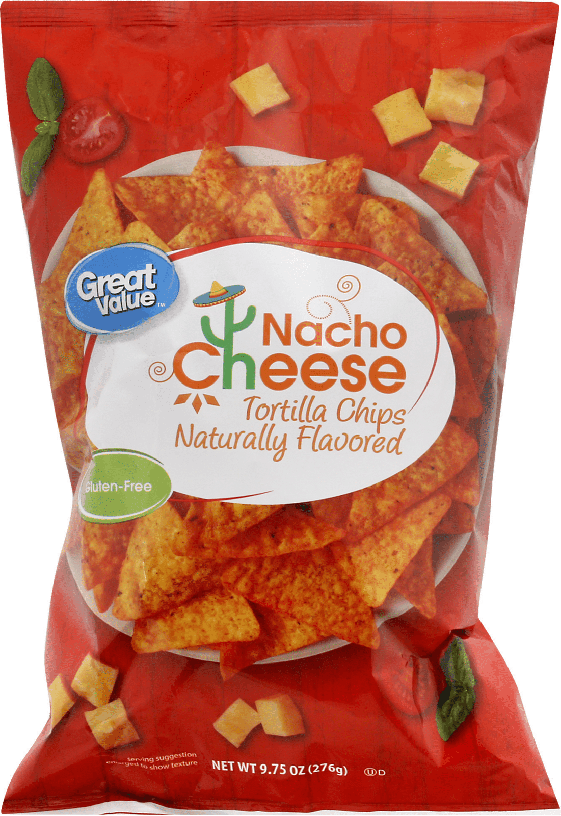 Great Value Nacho Cheese Tortilla Chips