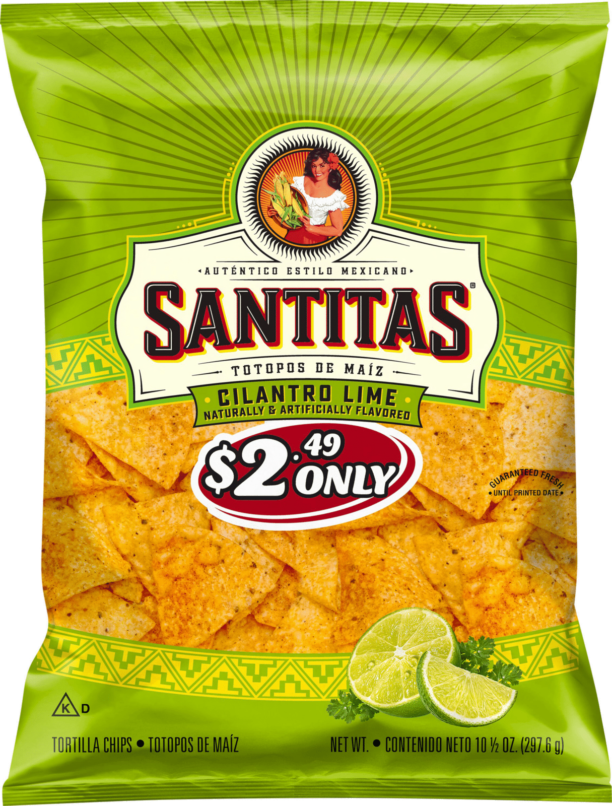 Santitas Cilantro Lime Tortilla Chips
