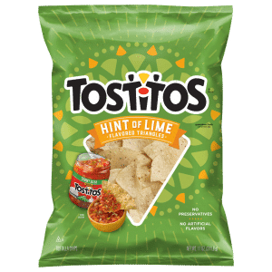 Tostitos Tortilla Chips Hint of Lime