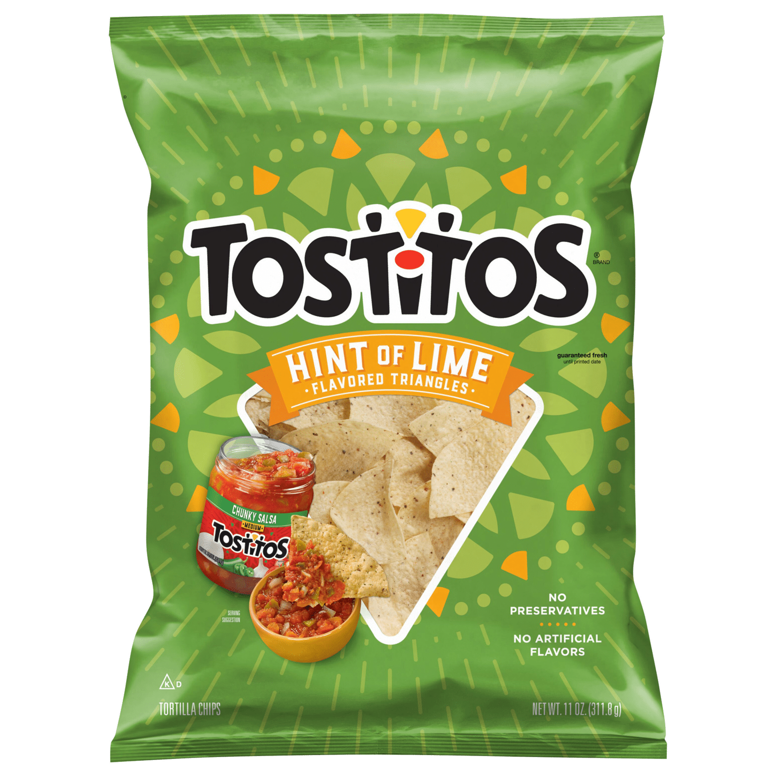 Tostitos Tortilla Chips Hint of Lime