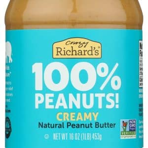Crazy Richard's 100% Peanuts Peanut Butter Creamy