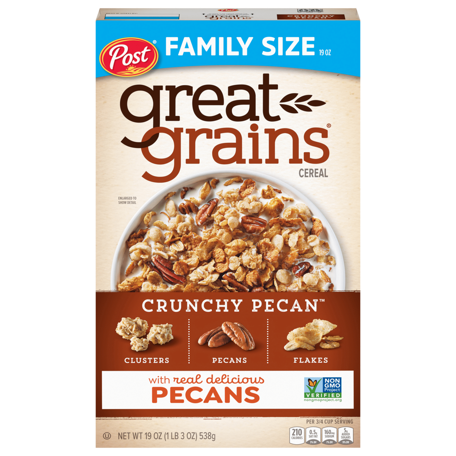 Post Great Grains Crunchy Pecan Cereal