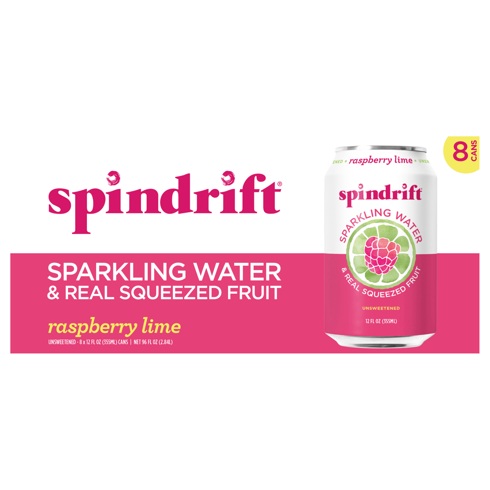 Spindrift Raspberry Lime Sparkling Water