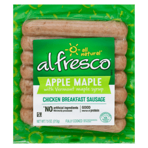Al Fresco Apple Maple Chicken Breakfast Sausage