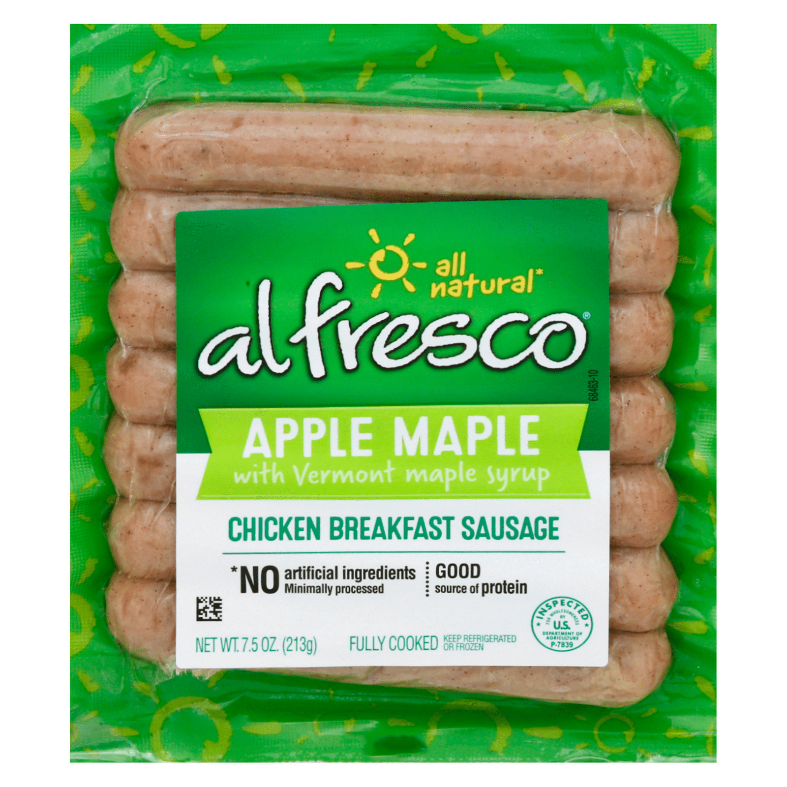 Al Fresco Apple Maple Chicken Breakfast Sausage