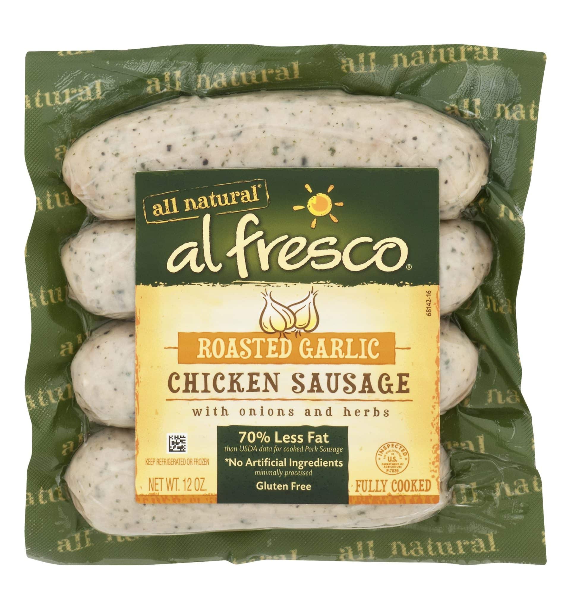 Al Fresco Chicken Sausage Roasted Garlic