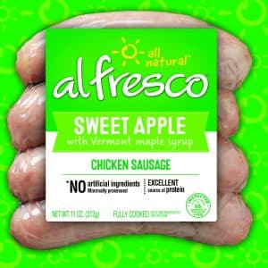 Al Fresco Sweet Apple Chicken Sausage