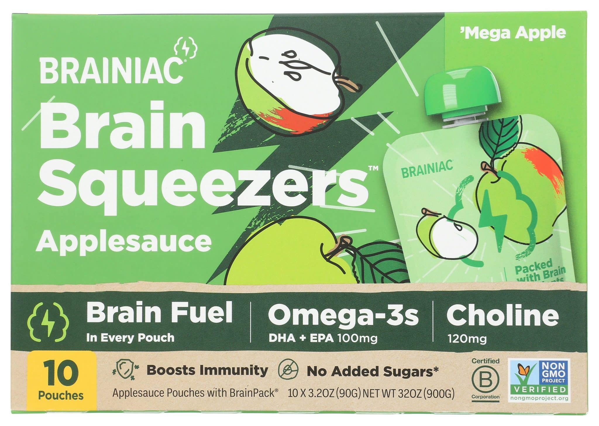 Brainiac Brain Squeezers Applesauce