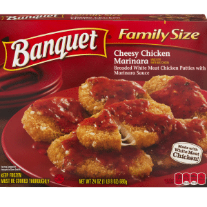 Banquet Cheesy Chicken Marinara