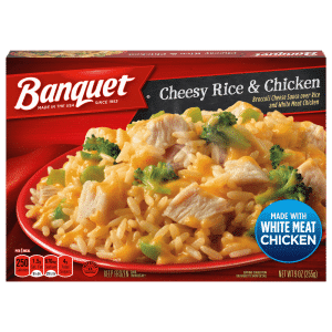 Banquet Cheesy Rice & Chicken