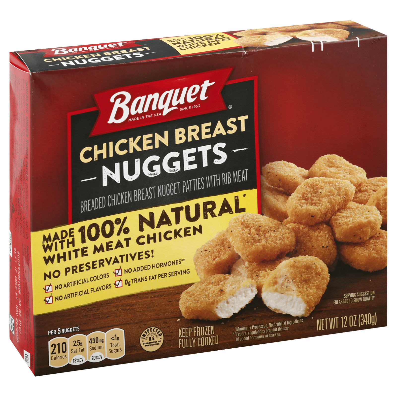 Banquet Chicken Breast Nuggets