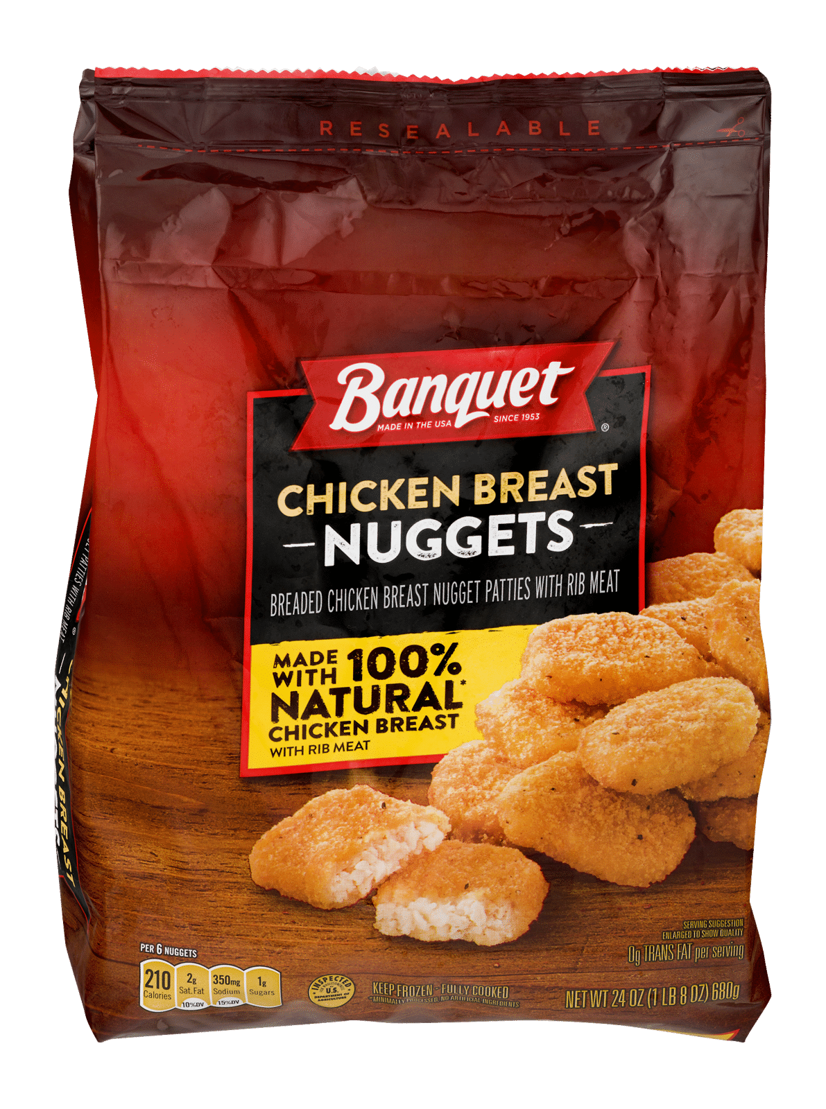 Banquet Chicken Breast Nuggets