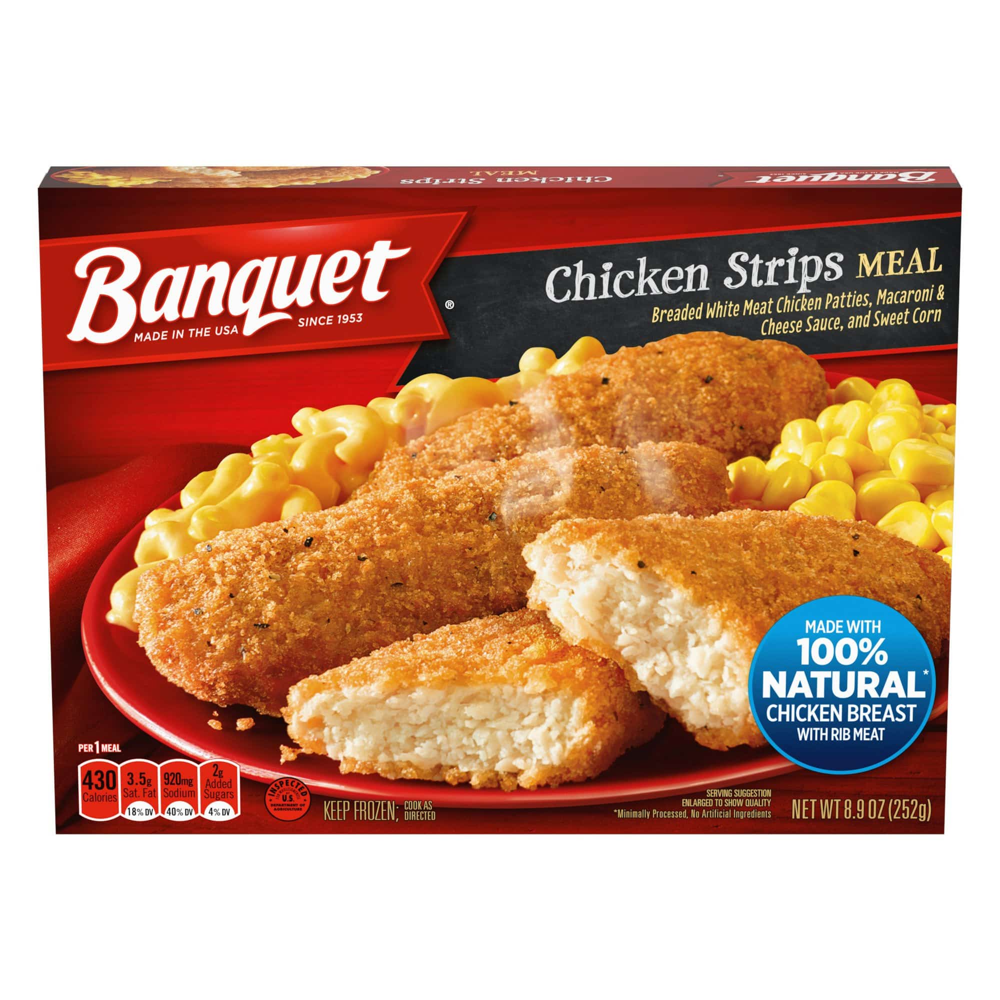 Banquet Chicken Strips Meal