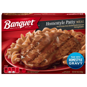Banquet Homestyle Patty Meal