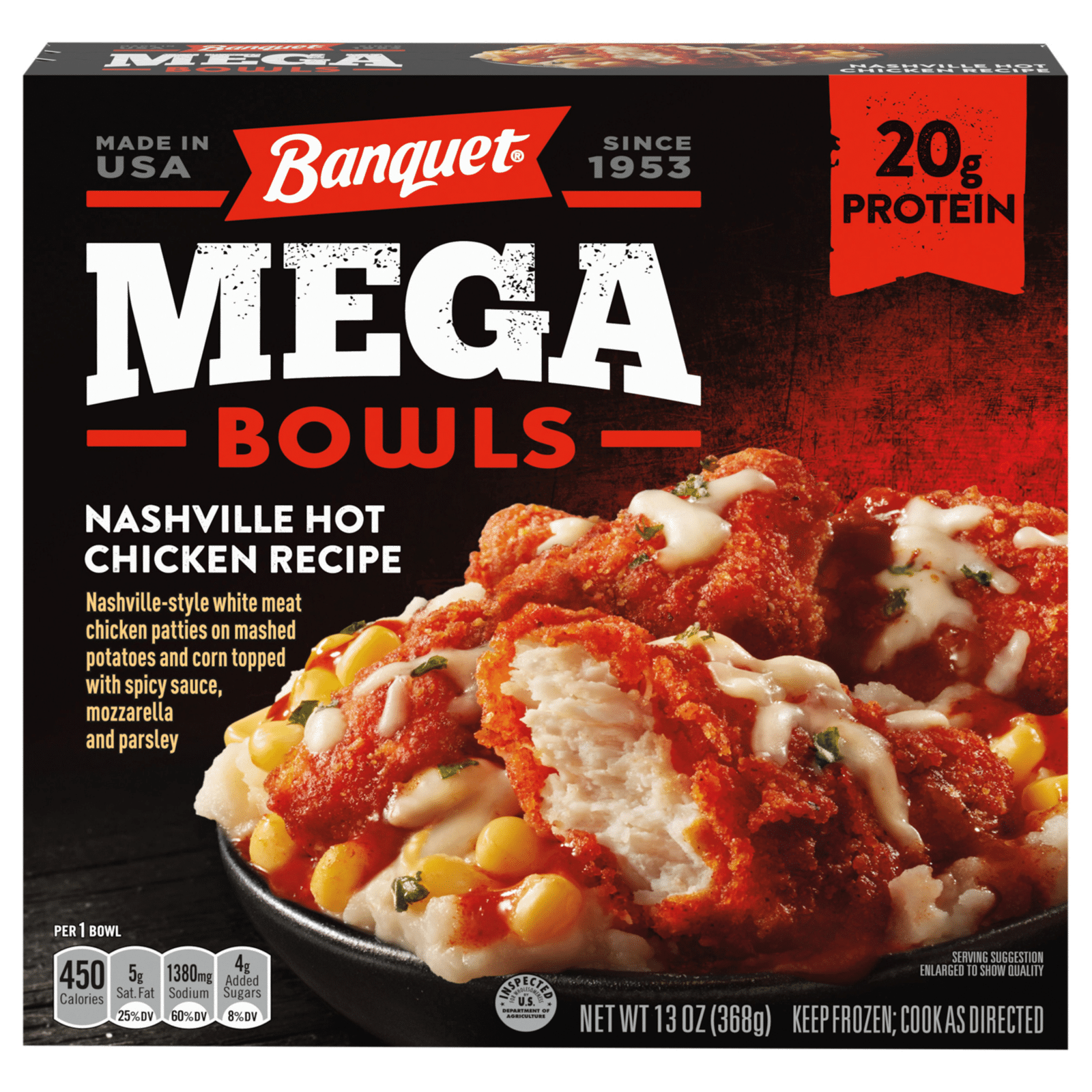 Banquet Mega Bowl Nashville Hot Chicken Recipe