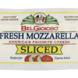 BelGioioso Fresh MOzzarella Cheese Sliced