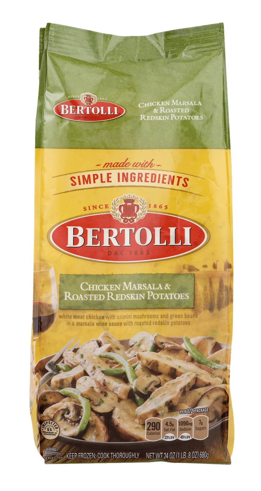 Bertolli Chicken Marsala & Roasted Redskin Potatoes