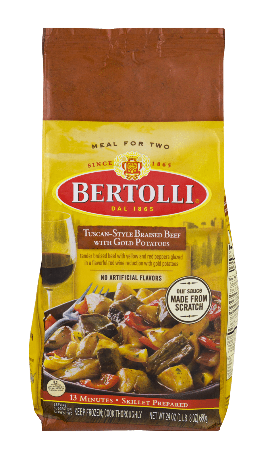 Bertolli Meal For Two Tuscan-Style Braised Beef with Gold Potatoes