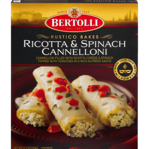 Bertolli Rustico Bakes Ricotta & Spinach Cannelloni