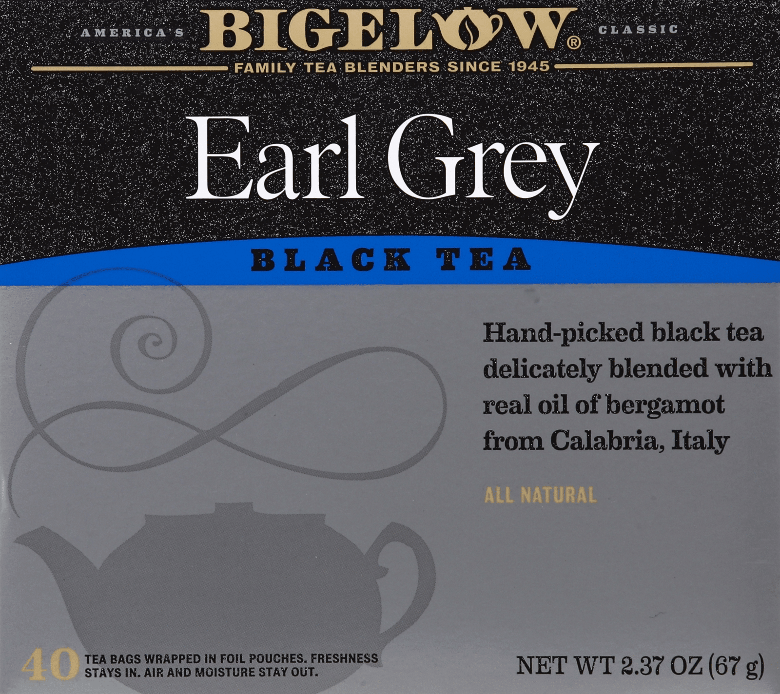 Bigelow Earl Grey Black Tea Bags