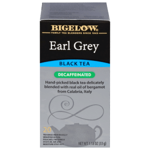 Bigelow Decaffeinated Earl Grey Black Tea