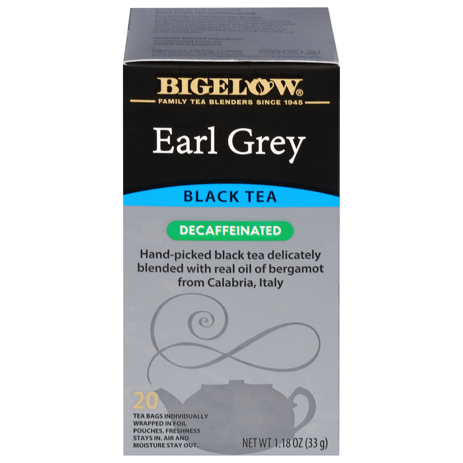 Bigelow Decaffeinated Earl Grey Black Tea