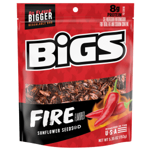 Bigs Fire Flavored Spicy Sunflower Seeds