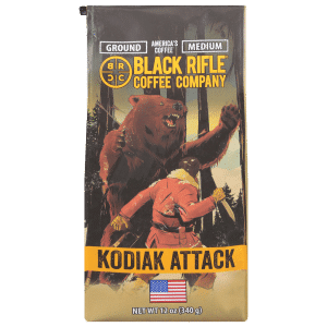 Black Rifle Coffee Company America's Coffee Medium Kodiak Attack Ground Coffee