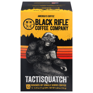 Black Rifle Coffee Company Tactisquatch Coffee Single Serve Cups