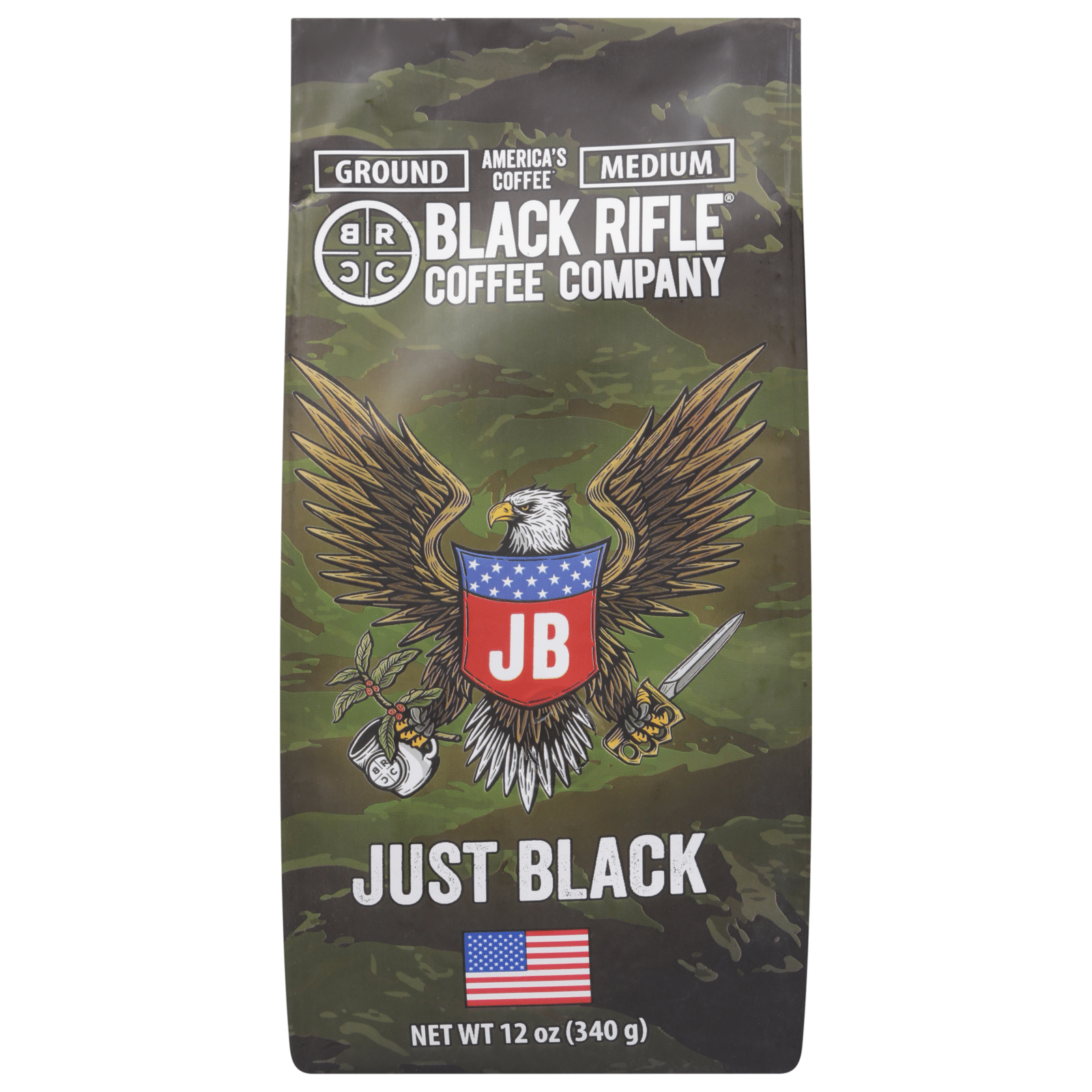 Black Rifle Coffee Company Ground Medium Just Black Coffee