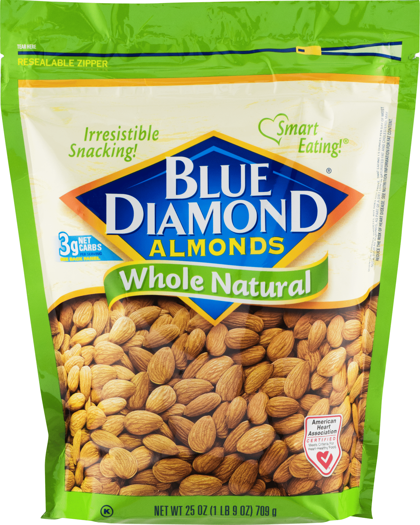 Blue Diamond Almonds Whole Natural