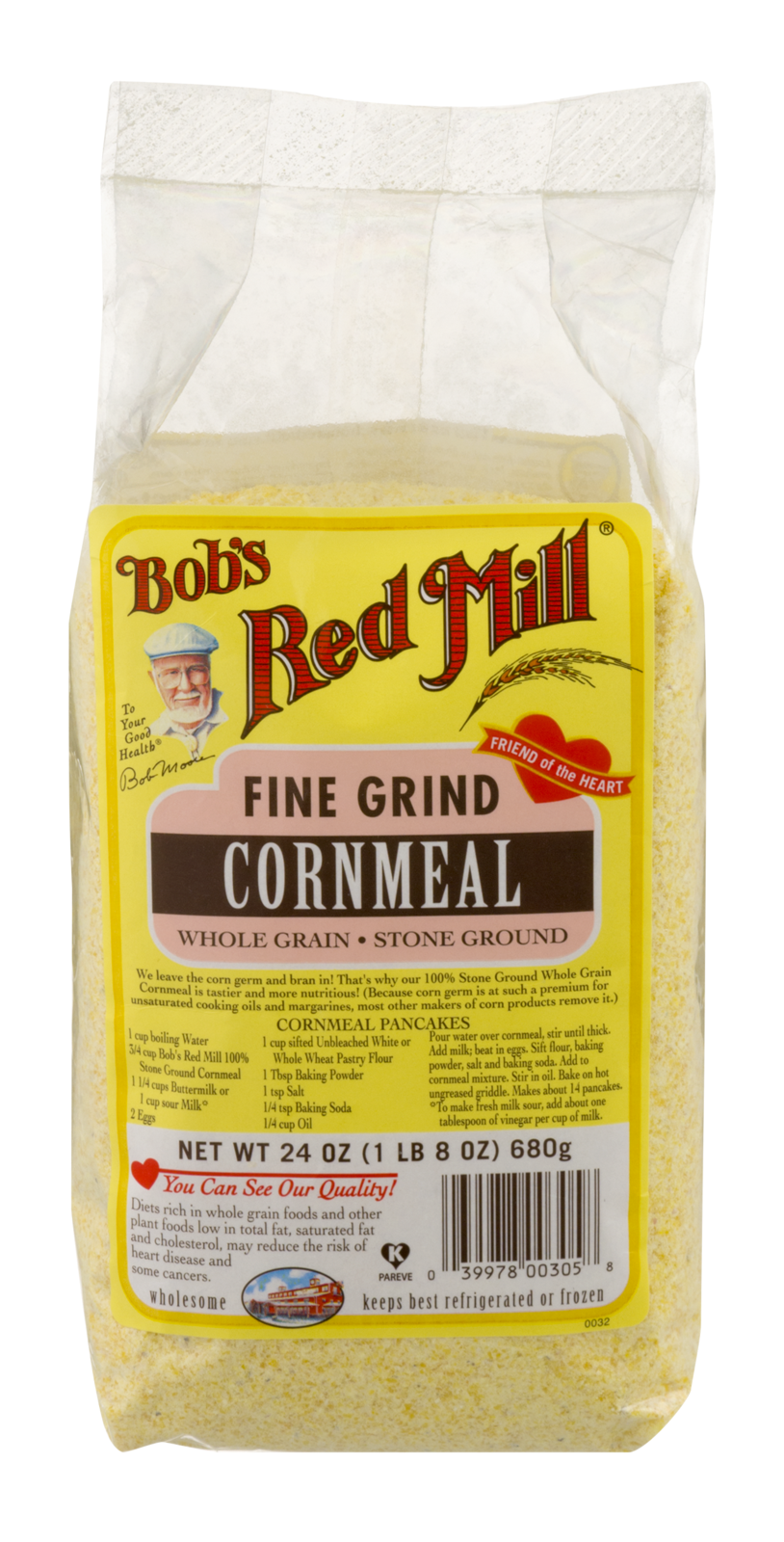 Bob's Red Mill Fine Grind Cornmeal
