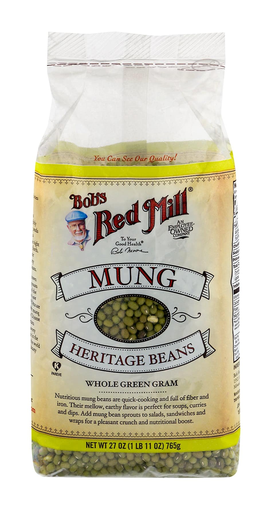 Bob's Red Mill Mung Heritage Beans
