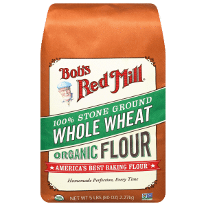Bob's Red Mill 100% Stone Ground Whole Wheat Organic Flour