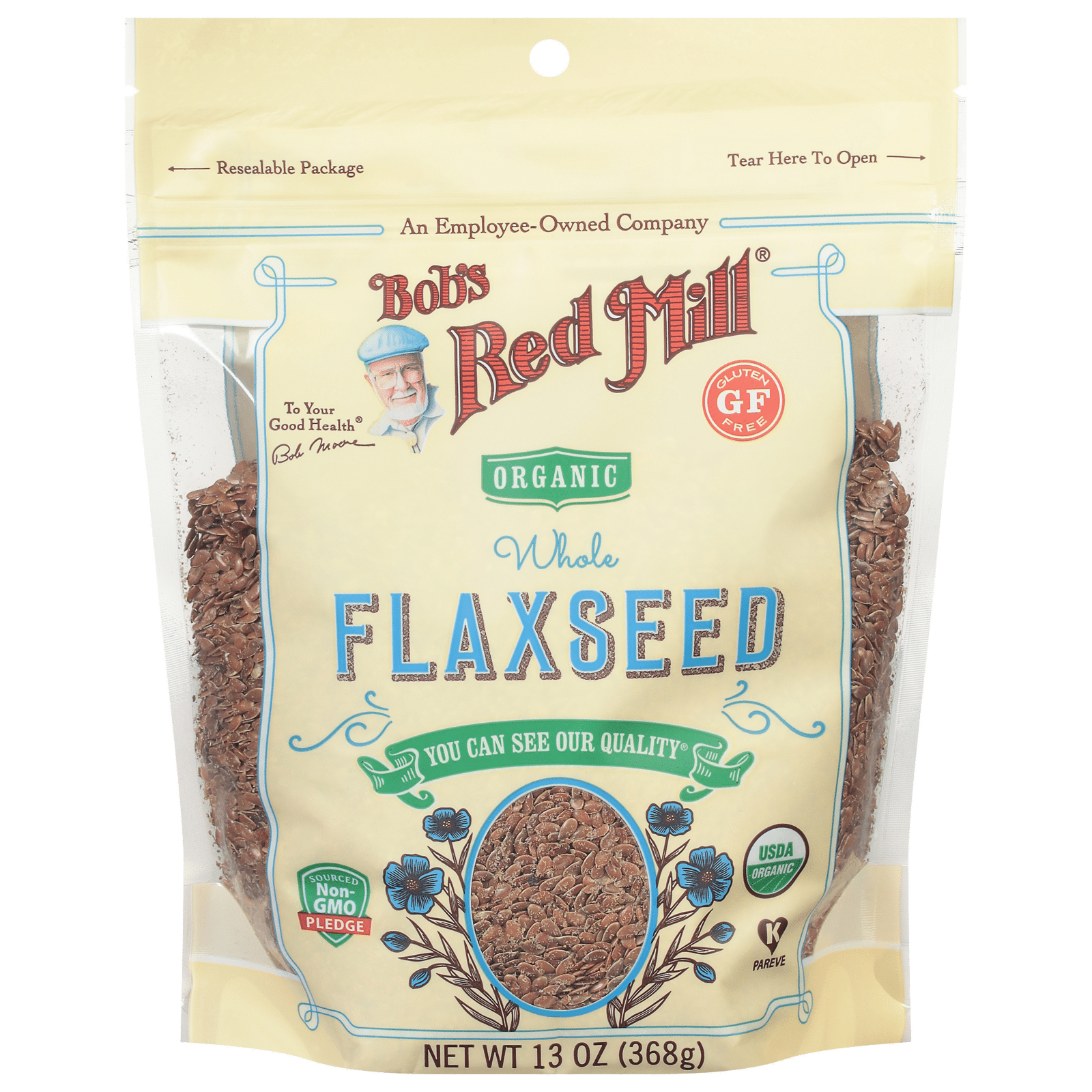 Bob's Red Mill Organic Whole Flaxseed