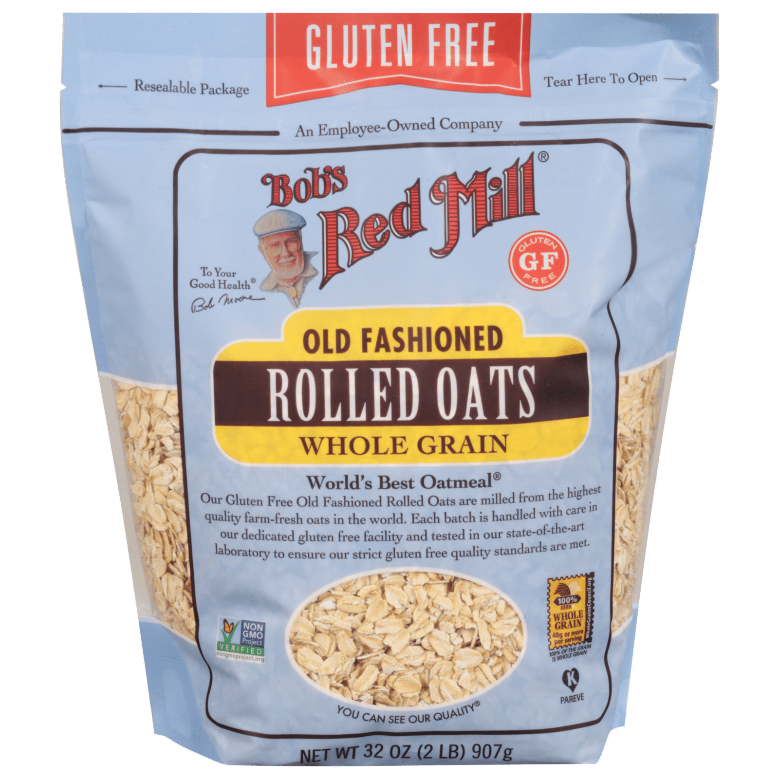 Bob's Red Mill Old Fashioned Rolled Oats Whole Grain