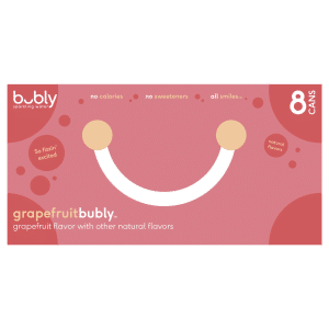 bubly Grapefruit bubly