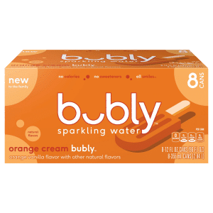 bubly Sparkling Water Orange Cream