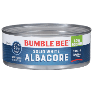 Bumble Bee Albacore Solid White Tuna In Water Low Sodium