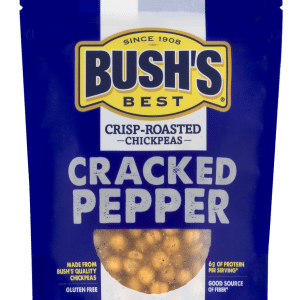 Bush's Best Crisp-Roasted Chickpeas Cracked Pepper