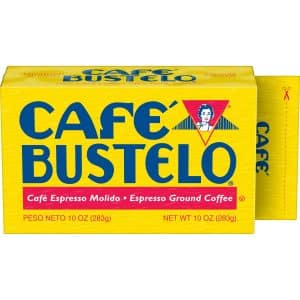 Cafe Bustelo Dark Roast Espresso Ground Coffee