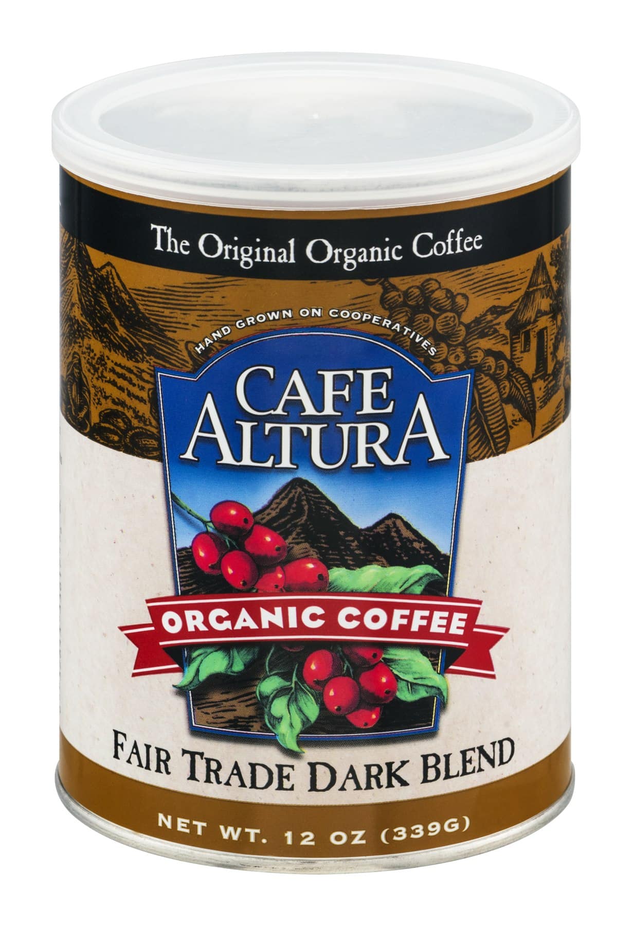 Cafe Altura Organic Coffee Fair Trade Dark Blend