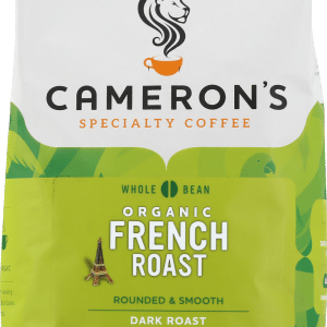 Cameron's Smooth Coffee French Dark Roast Whole Bean Coffee Organic