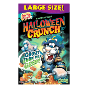 Cap'n Crunch's Halloween Crunch Sweetened Corn & Oat Cereal