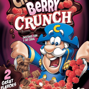 Cap'n Crunch's Sweetened Corn & Oat Cereal Chocolatey Berry Crunch