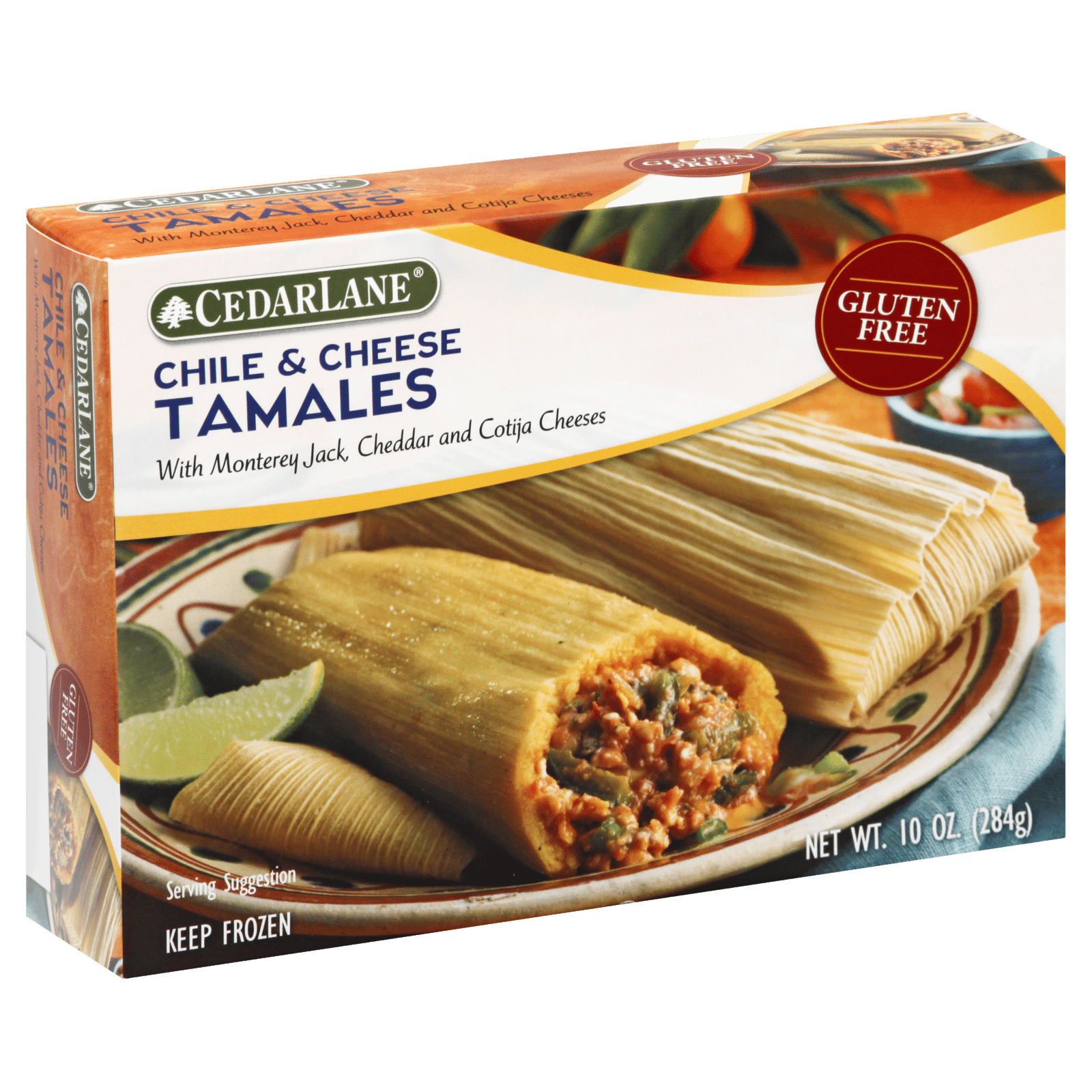 CedarLane Gluten Free Tamales Chile & Cheese