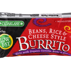 CedarLane  Burrito Beans Rice & Cheese Style Low Fat